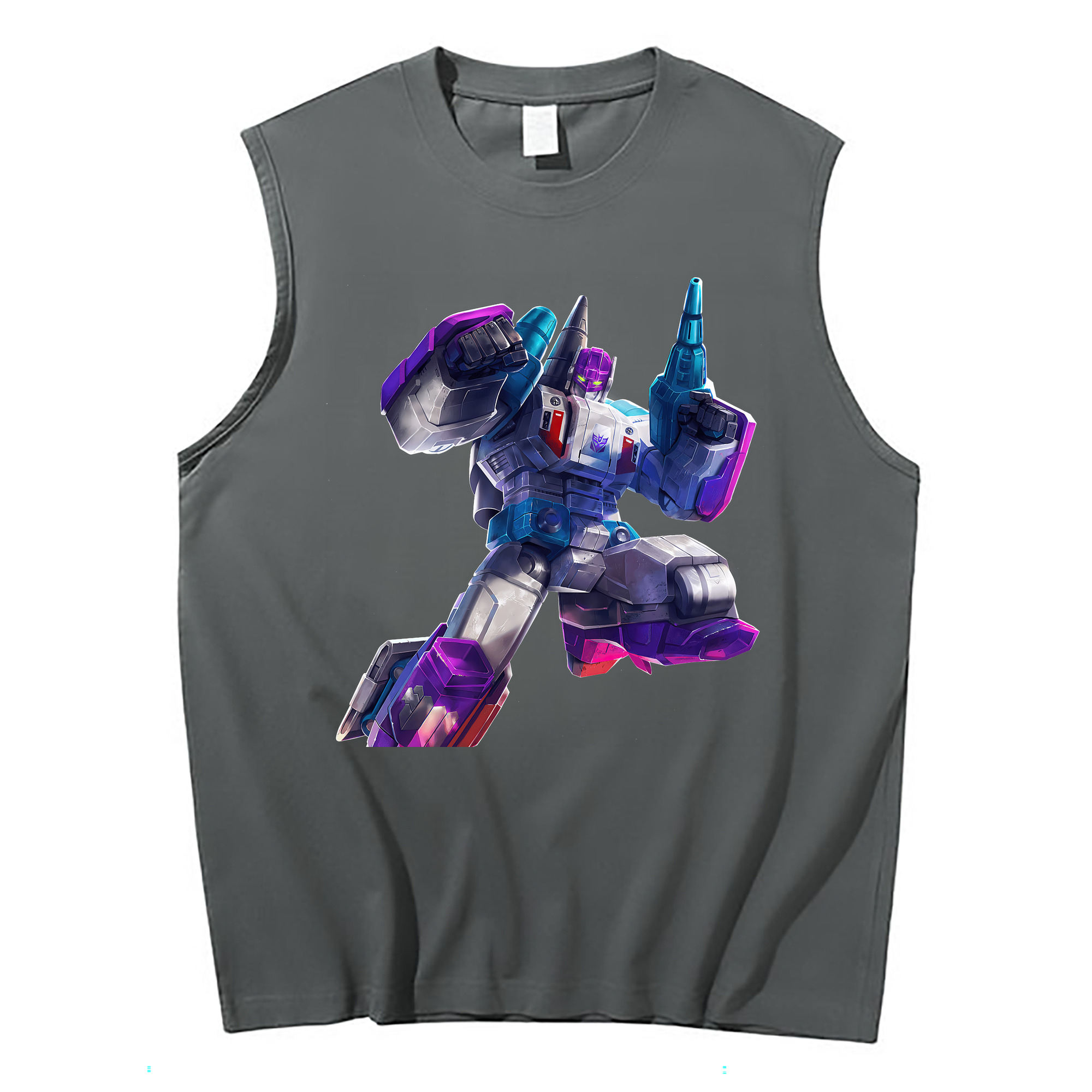 （画像用） Transformers トランスフォーマー コットン100％タンクトップ（フロントプリント）